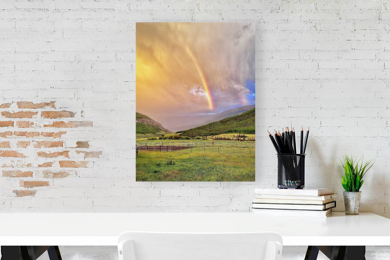 Rainbow Sunset Reproduction