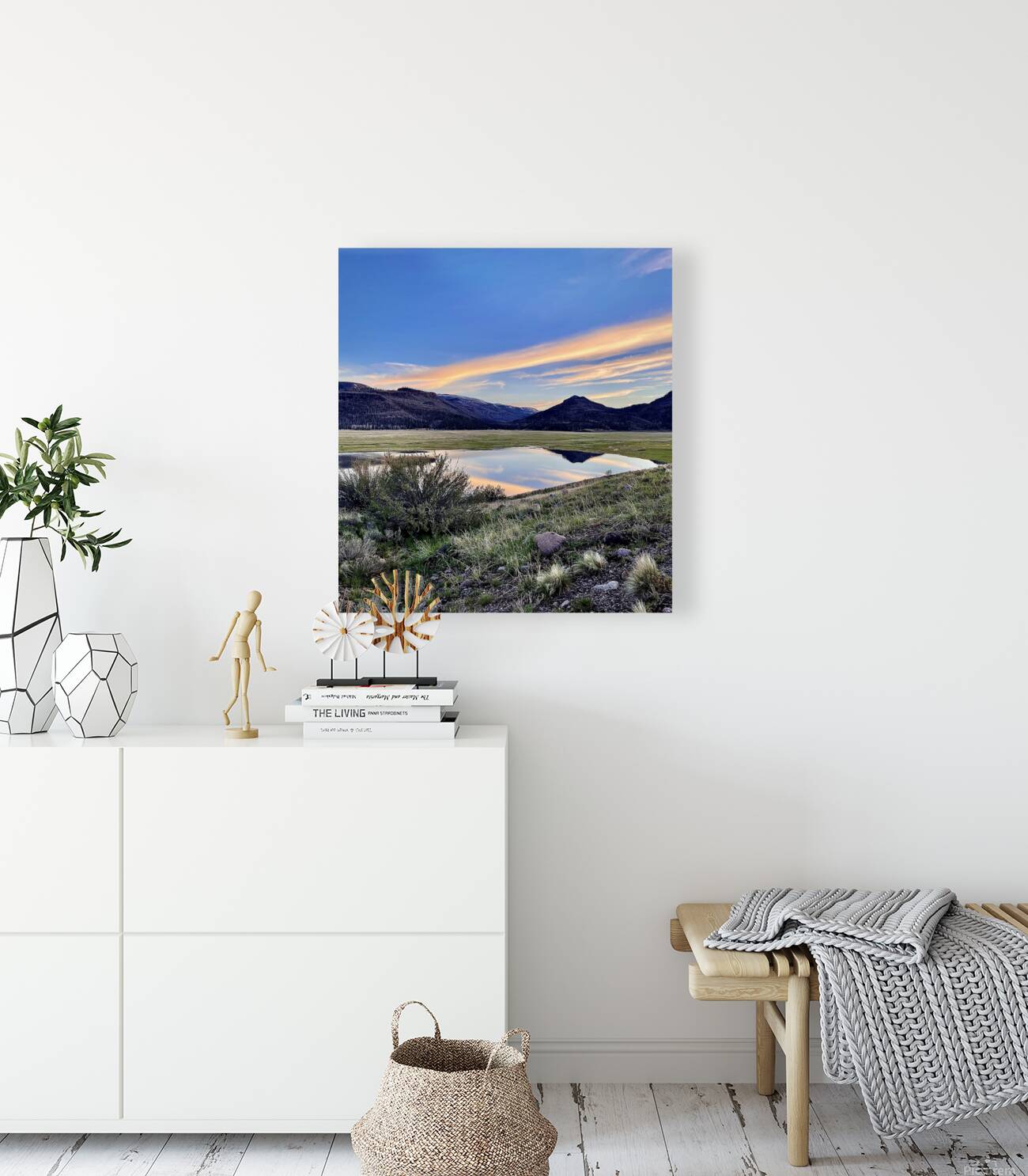 Pastel Reflection Reproduction