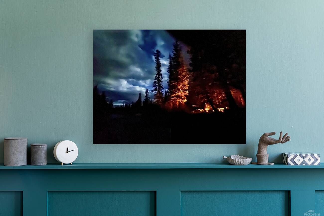 Riverside Campfire Reproduction