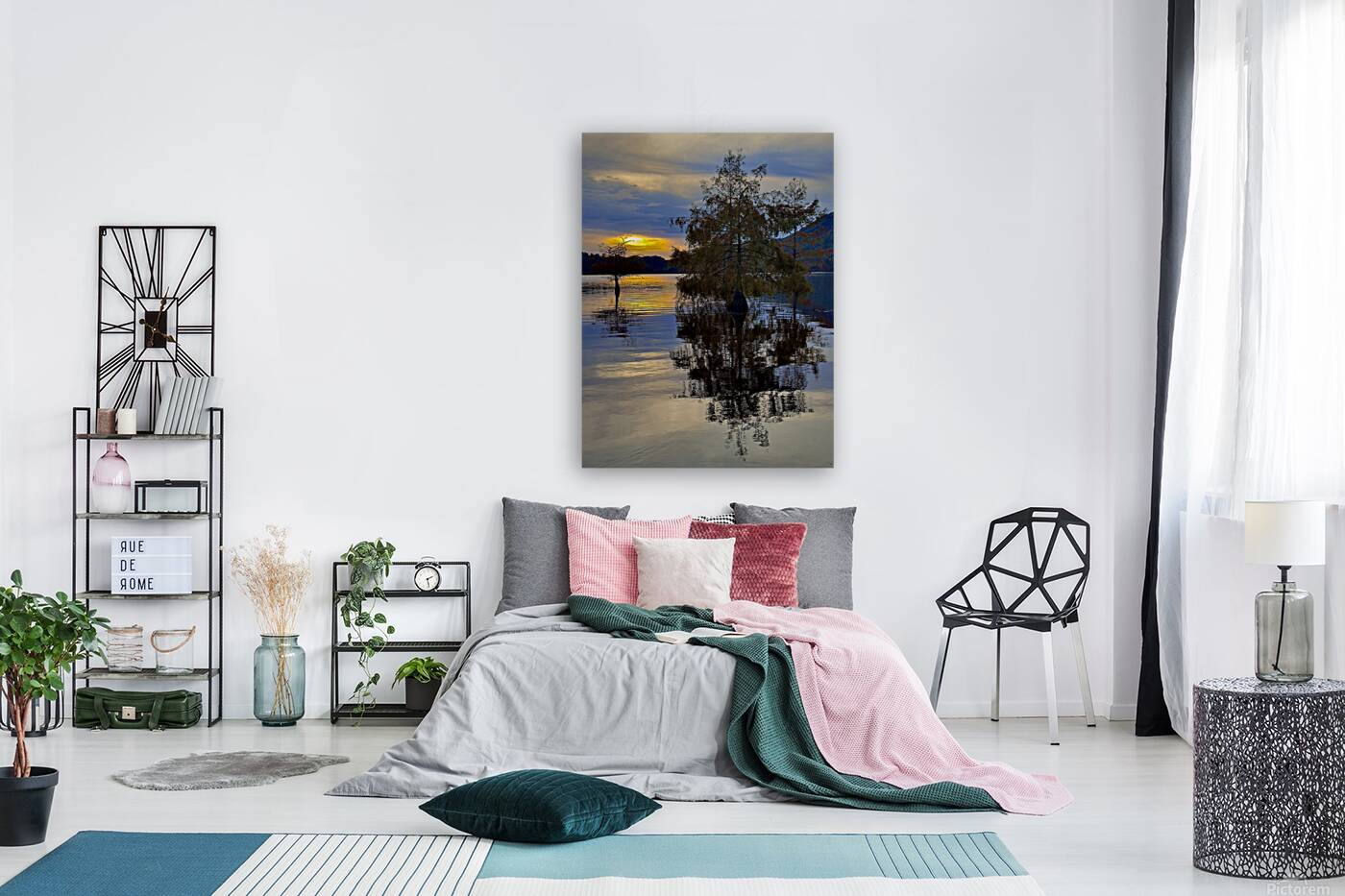 Lake ocoee sunset  Reproduction
