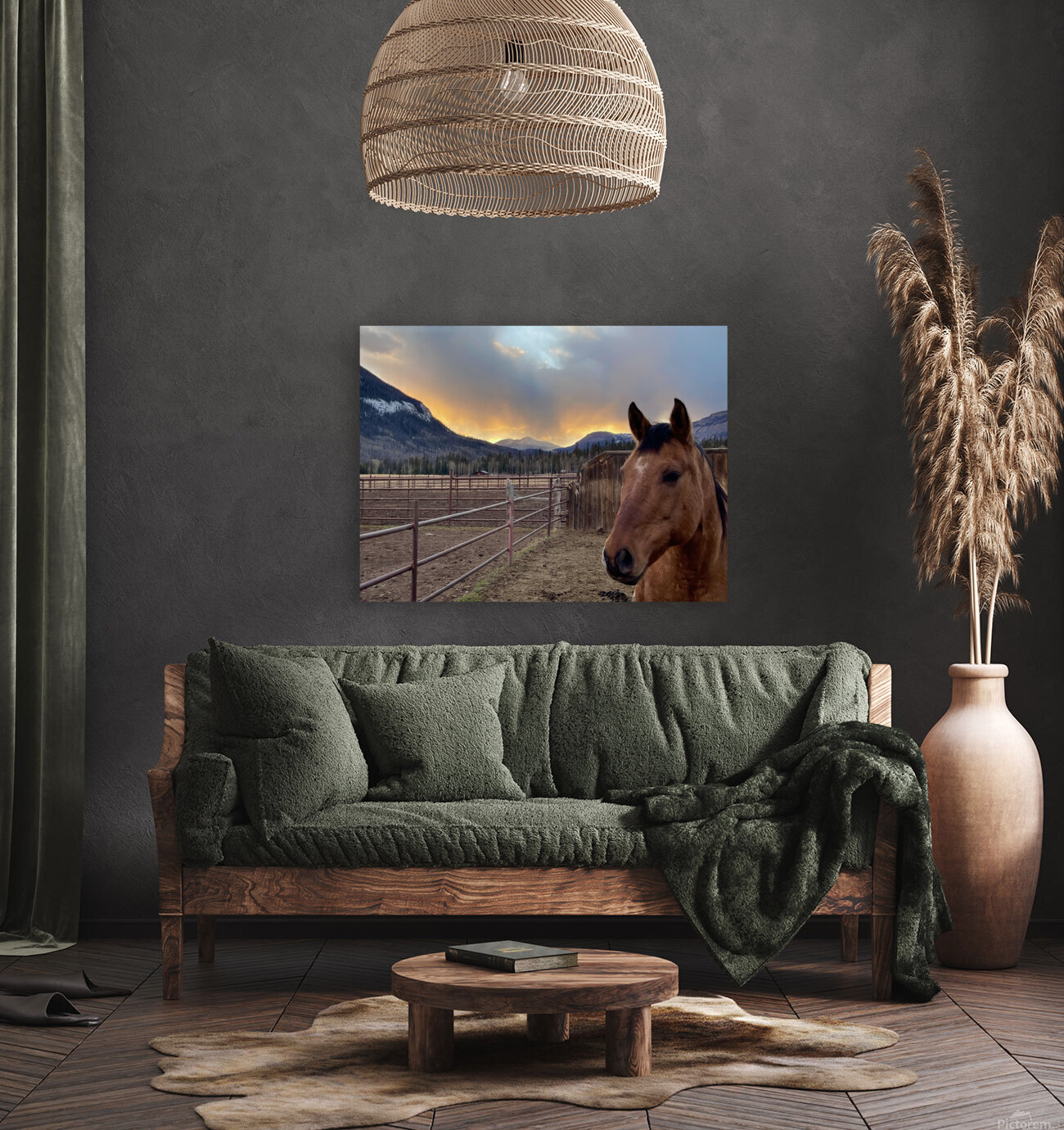 Watching Sunset  Reproduction
