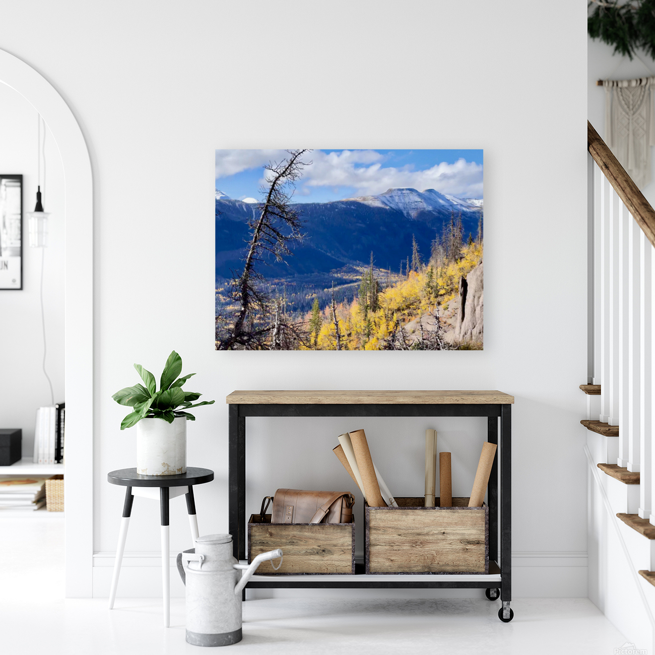Mountain vista Reproduction