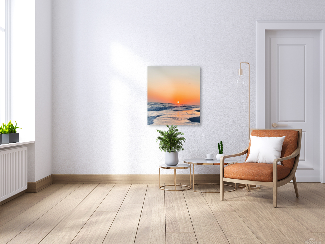 Seaside sunset Reproduction