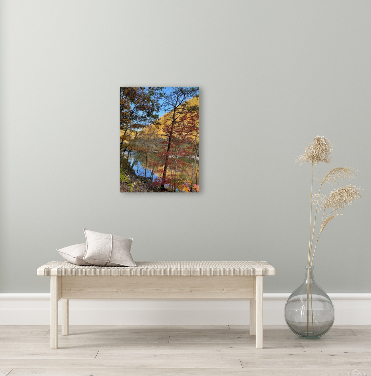 Fall on the Ocoee Reproduction