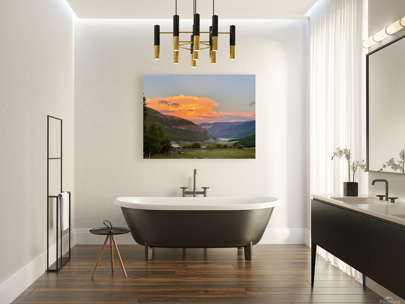 Rio Vista Sunset Reproduction