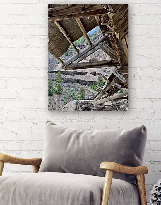Through the timbers by Dick Davis