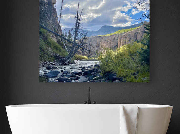 Upper Rio Grande Evening Reproduction