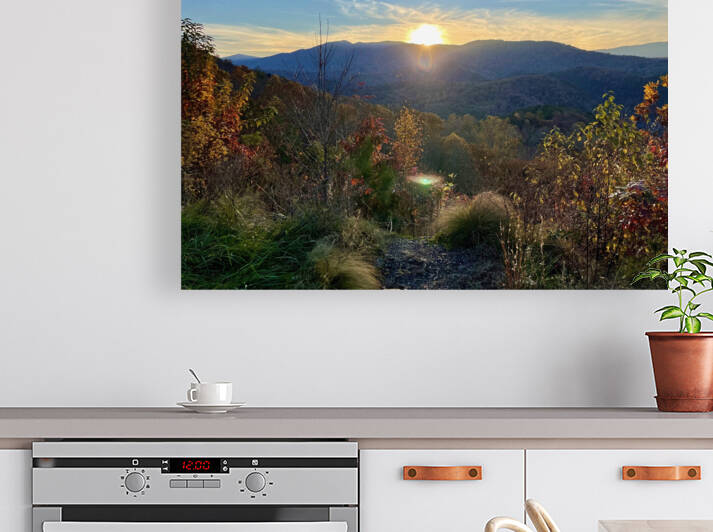 Burl Gap Overlook by Dick Davis