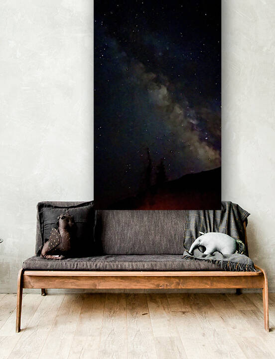 Night by the fire  Reproduction