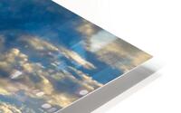 Sunset at the cemetery HD Metal print