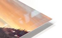 Watercolor Sunset HD Metal print