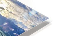 Sunset over the Rio HD Metal print