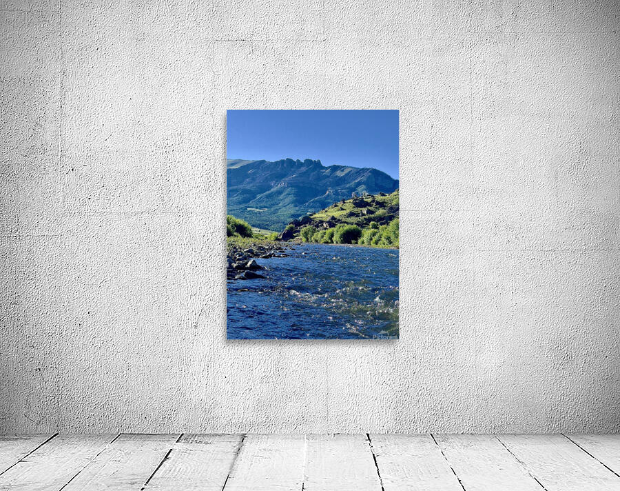 Wading the river Wall Preview