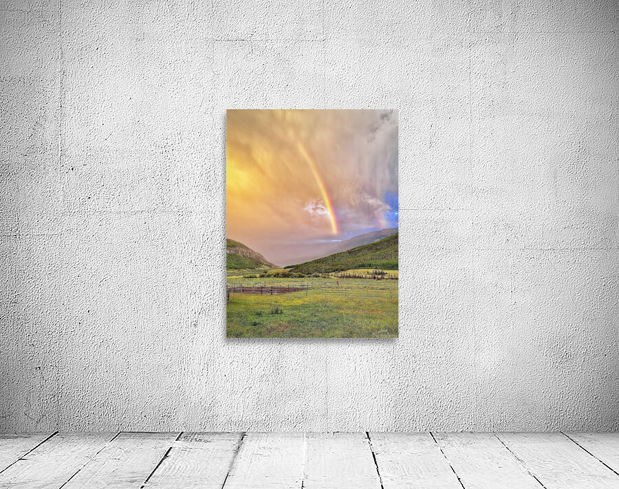 Rainbow Sunset Wall Preview