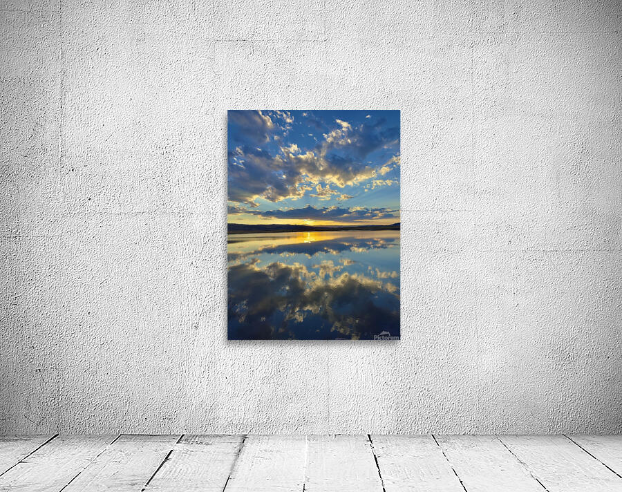 Sunset reflections Wall Preview