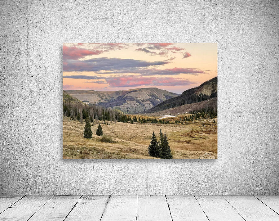 Elk Camp Sunset Wall Preview
