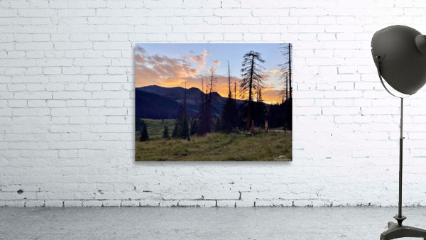 Sunset at camp Wall Preview