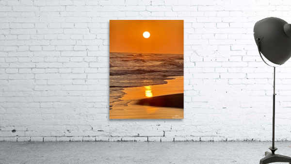 Sunset Orange Wall Preview