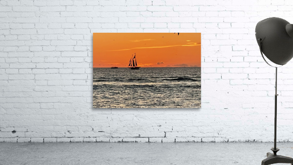 Riding into the sunset Wall Preview