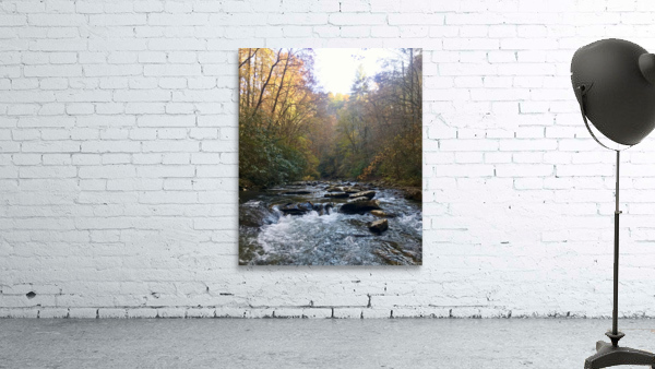 Fires Creek fall evening  Wall Preview