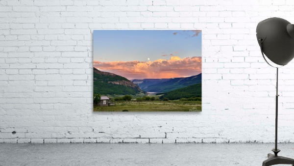 Moon over Sunset Wall Preview