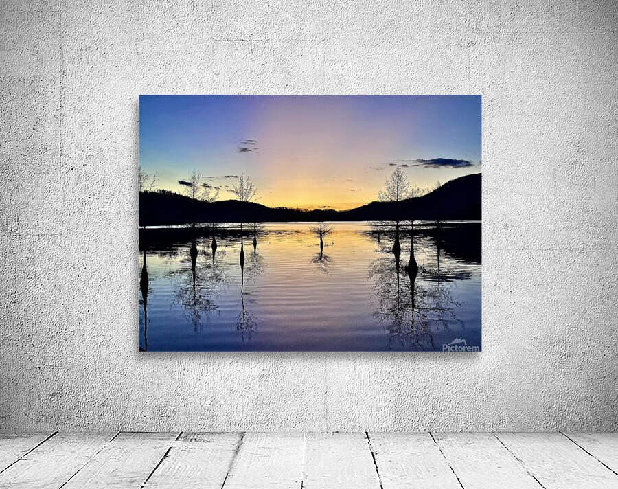Sunset on Lake Ocoee Wall Preview