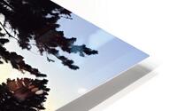 Sunset on Mt HD Metal print