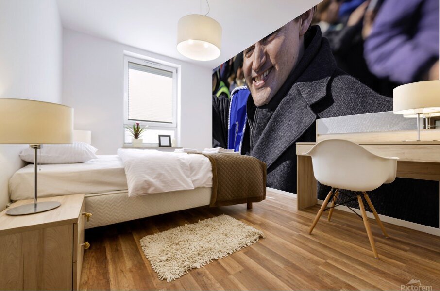 Justin Trudeau Mural print