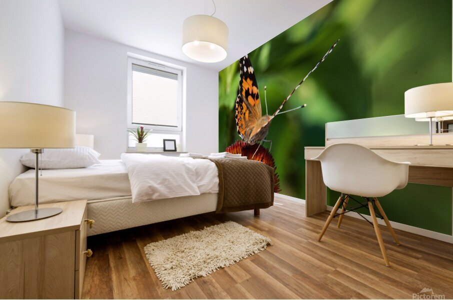 Monarch Mural print