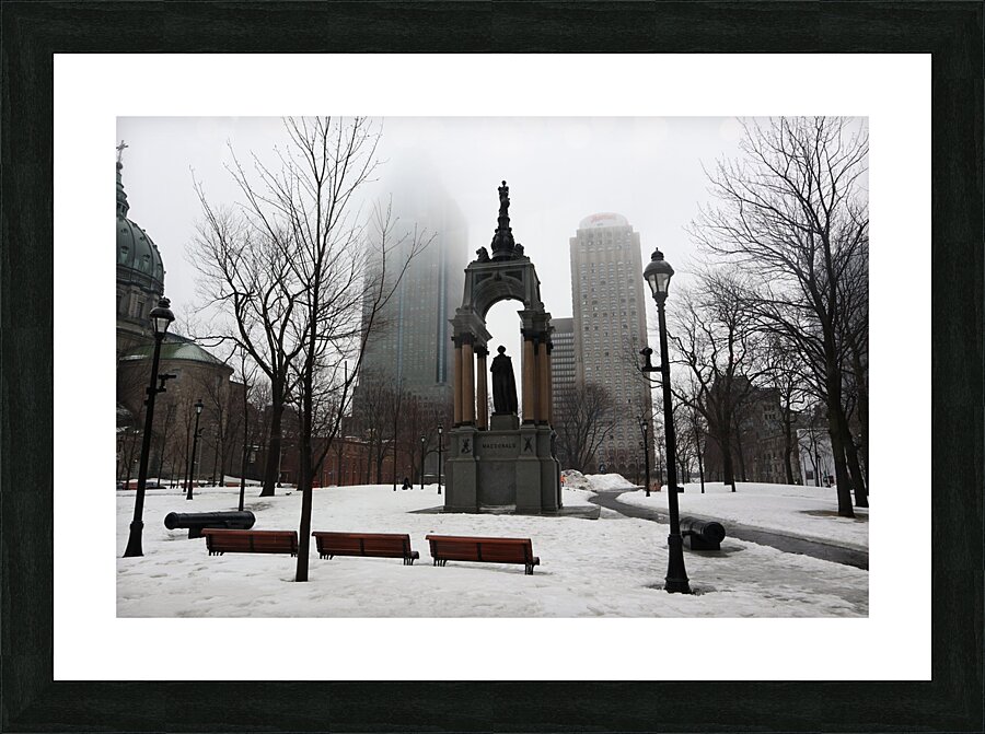 Montreal Monuments Picture Frame print