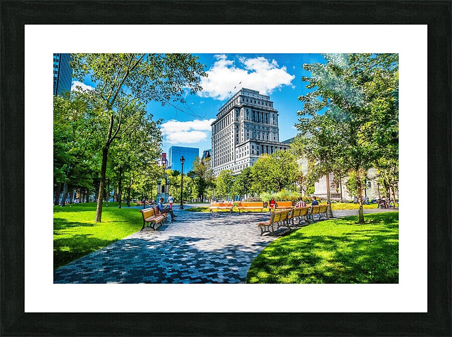 Park life Picture Frame print