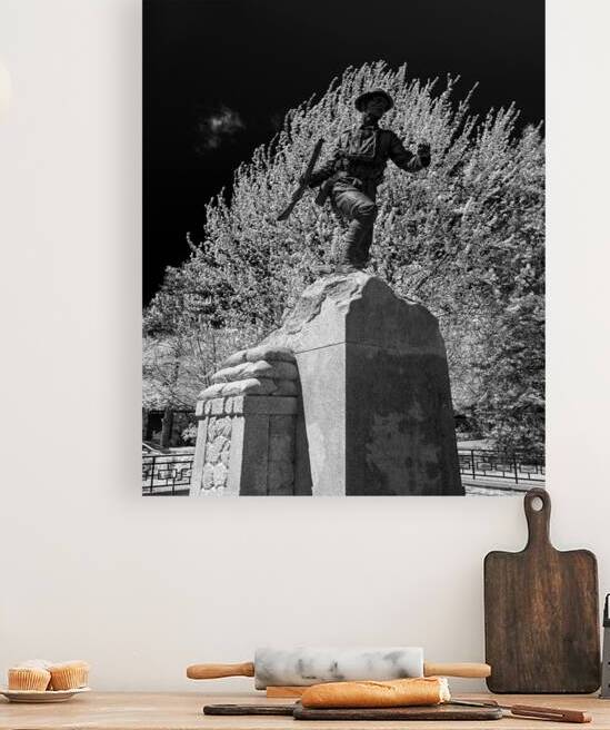World Wars Monument - St Lambert by Rodney Allan Gardner