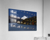 mt fuji red gate Acrylic Print