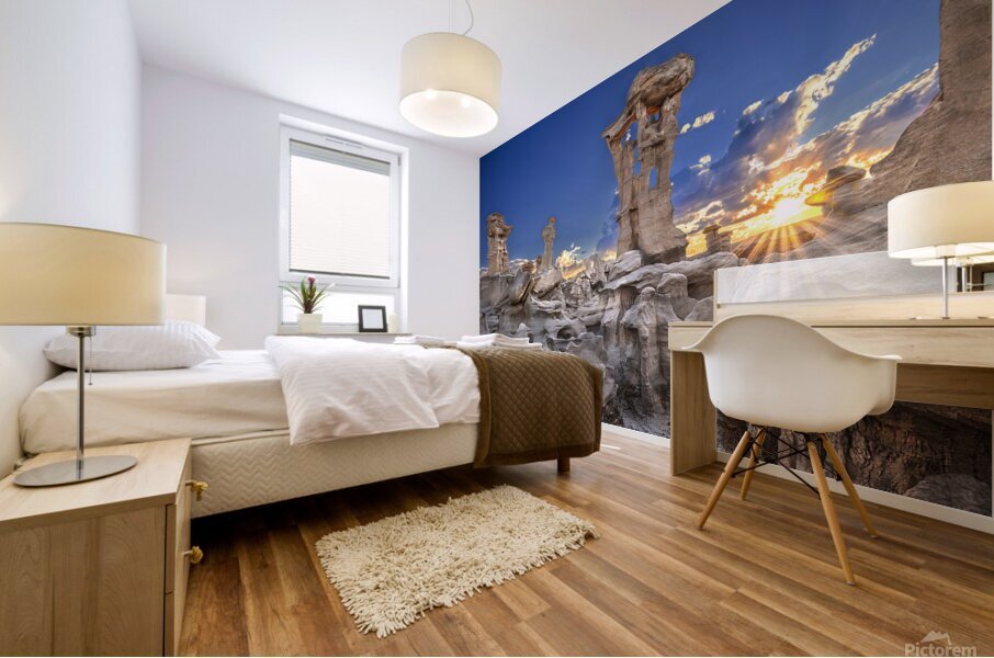 alien throne print 2 Mural print