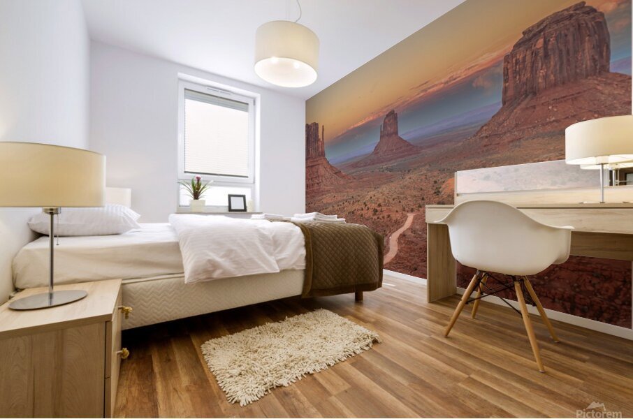 monument valley Mural print