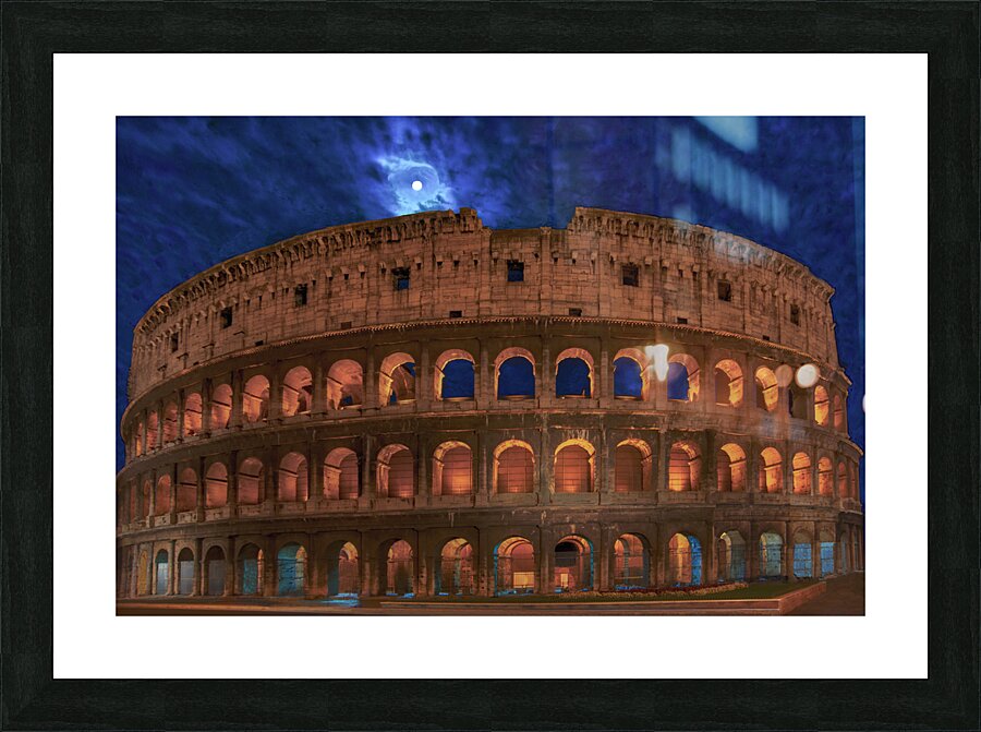 roman colliseum Picture Frame print