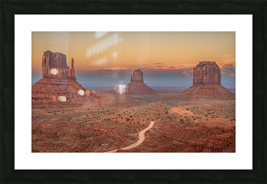 monument valley Picture Frame print