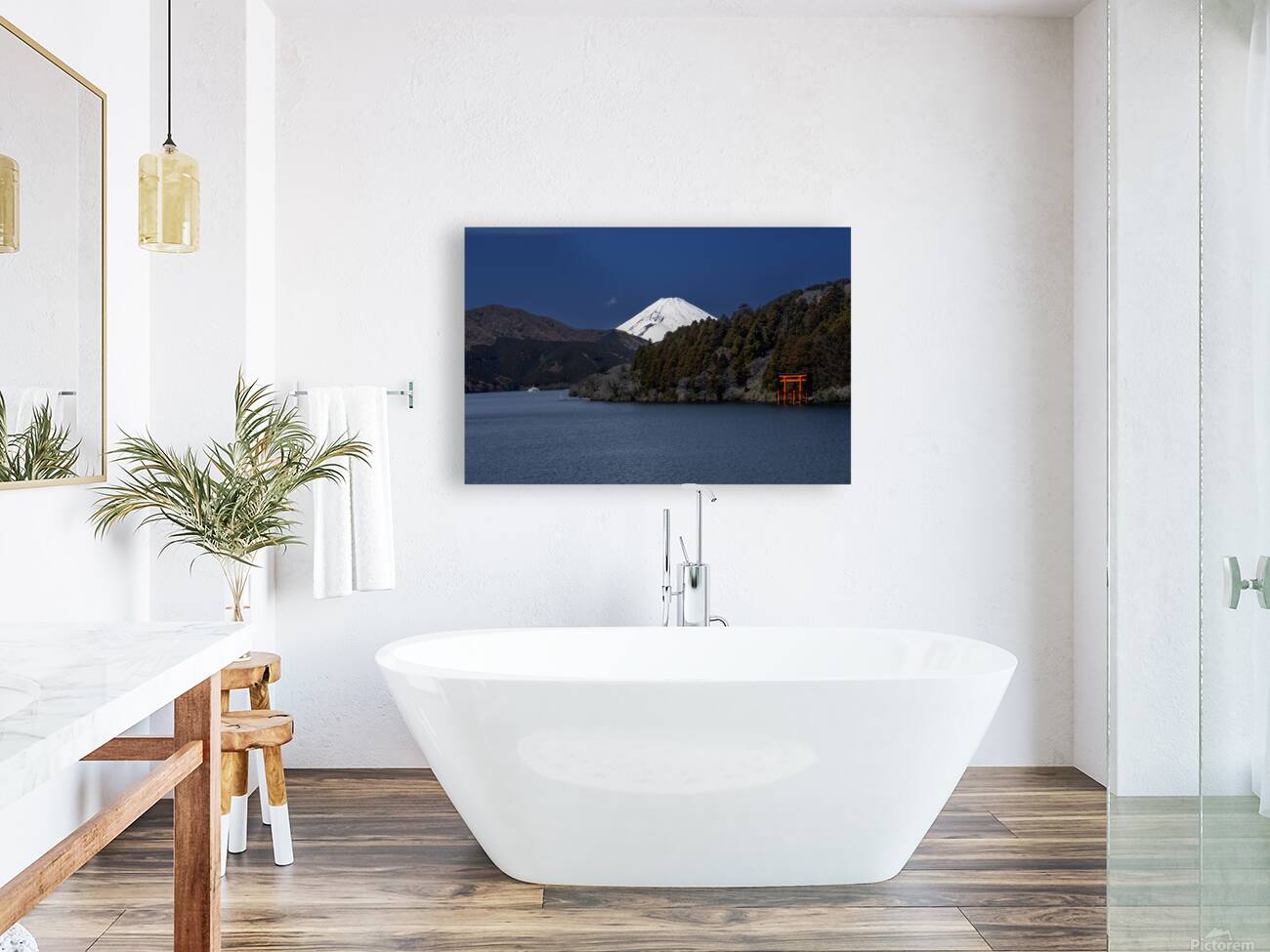 mt fuji red gate Reproduction