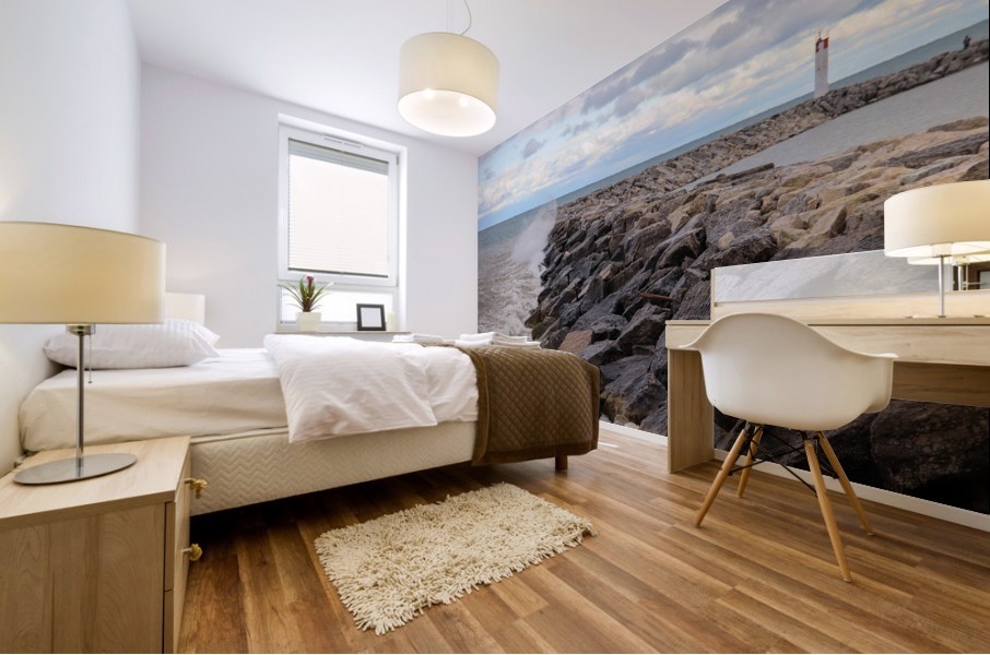 Meaford Breakwall Mural print