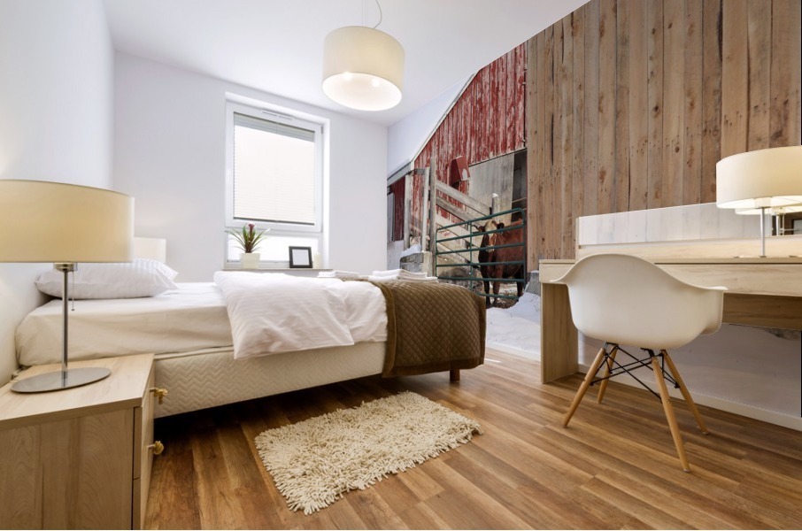One Steer Mural print