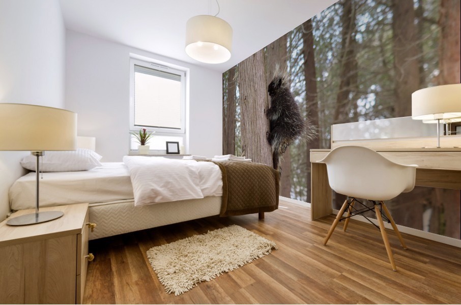 Porcupine Mural print