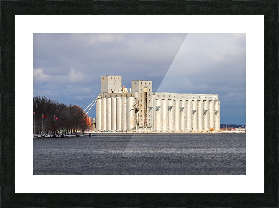 Owen Sound Elevators  Picture Frame print