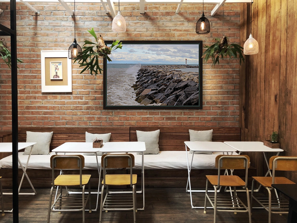 Meaford Breakwall Reproduction