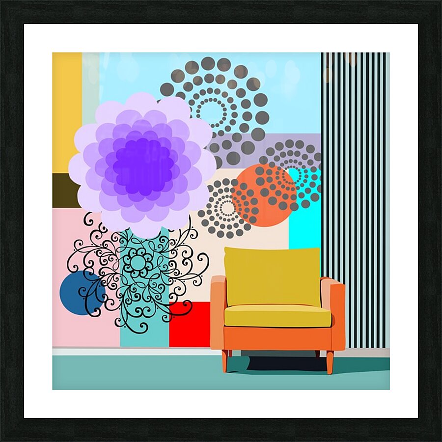 Positividade  Picture Frame print