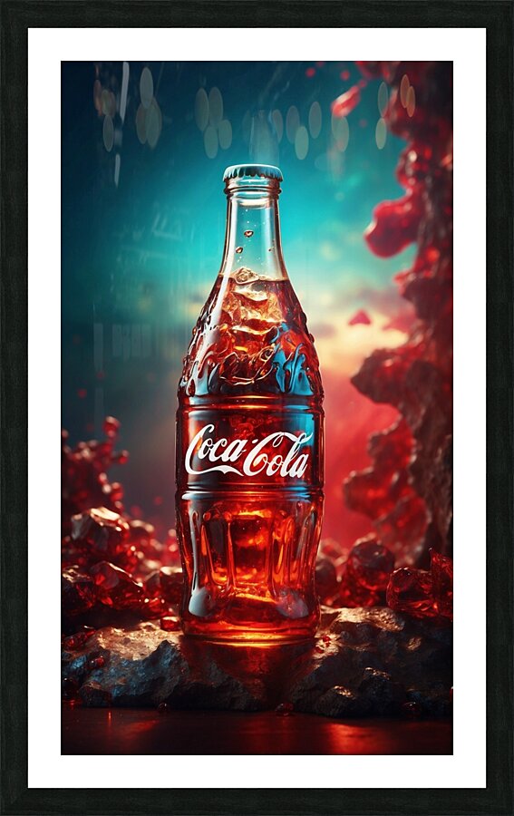 Coca cola Picture Frame print