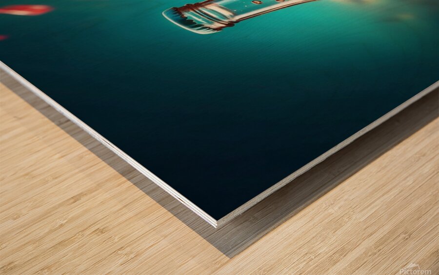 Coca cola Wood print