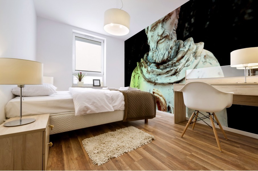St Francis Mural print