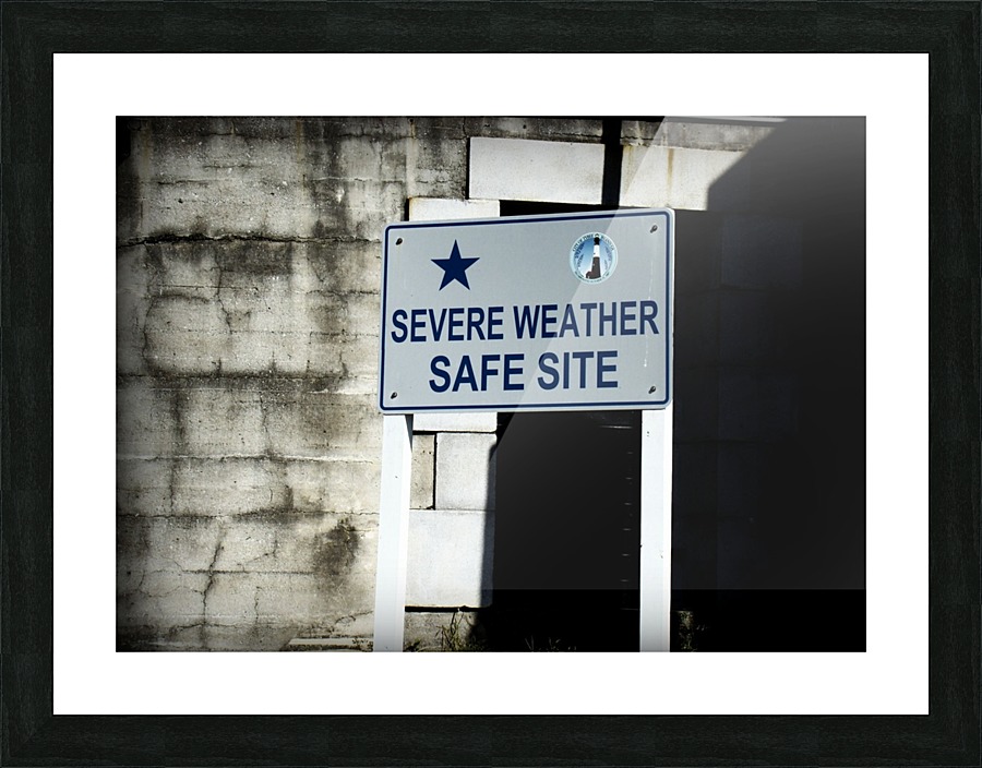 Run For Cover Picture Frame print