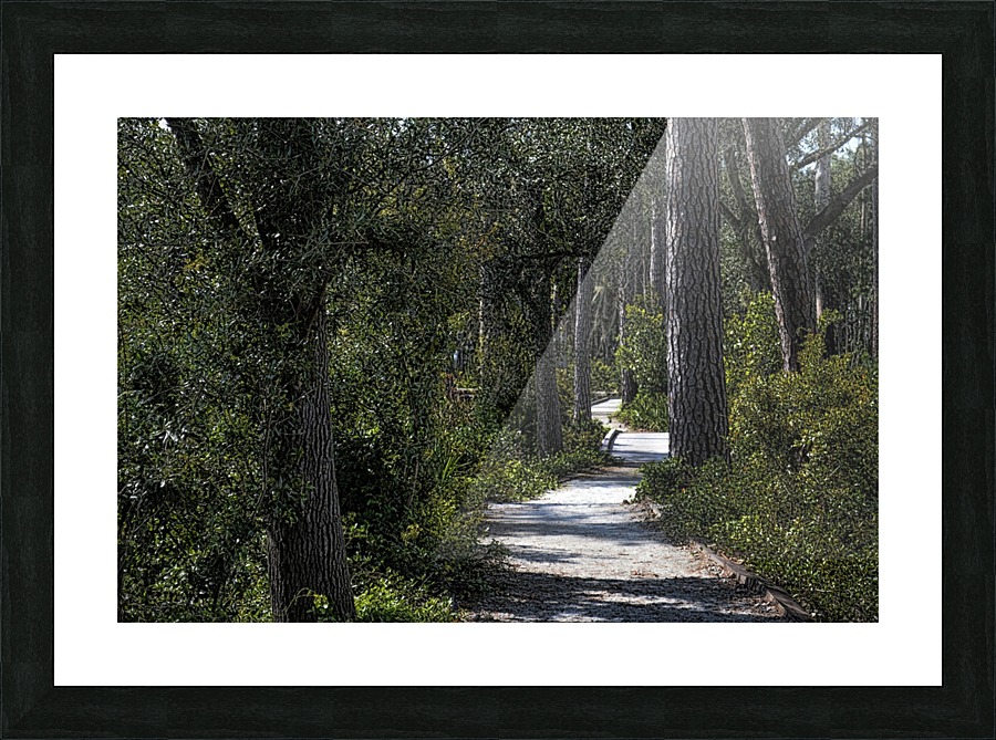 Escape To Nowhere Picture Frame print