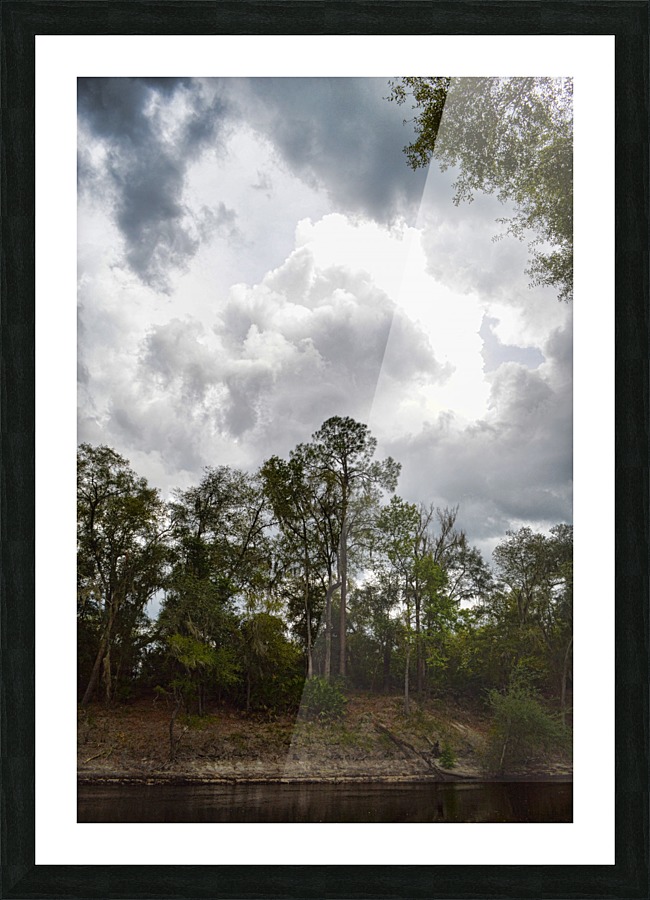 Riverbank Picture Frame print